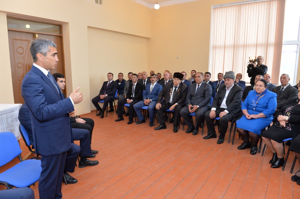 Heydər Əliyev Fondu Ağdam rayonunda sakinlərlə görüşlər keçirib – FOTO