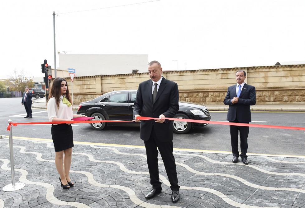 Gəncədə Əziz Əliyev adına mədəniyyət və istirahət parkının açılışı olub - FOTO