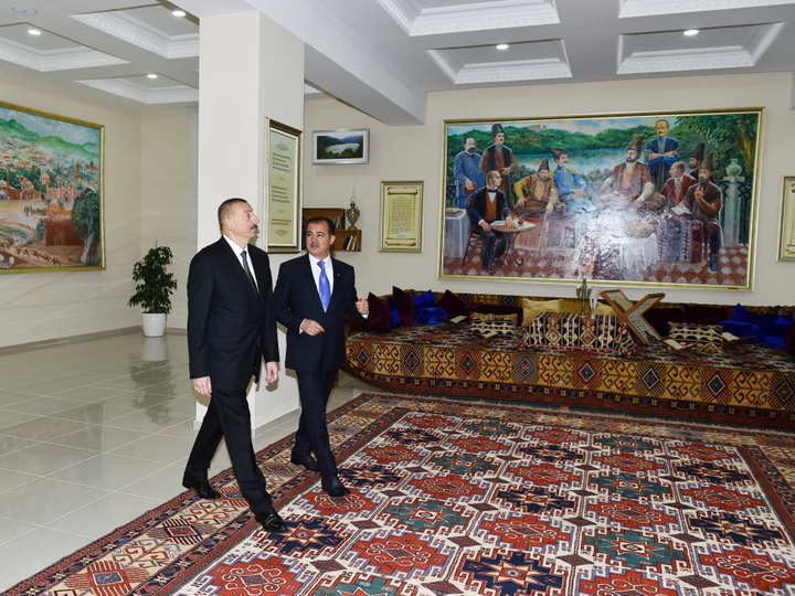 Президент Азербайджана открыл в Гяндже Музей Мирзы Шафи Вазеха - ФОТО