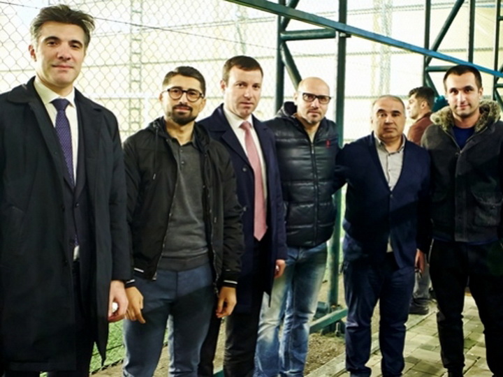 Эльхан Мамедов и Жозе Алесио посетили матчи MFL - ФОТО
