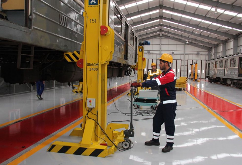 Bakı metrosunda vaqonların təmiri müəssisəsi istifadəyə verilib – FOTO