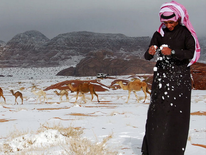 Саудовскую Аравию этой зимой ждут морозы
