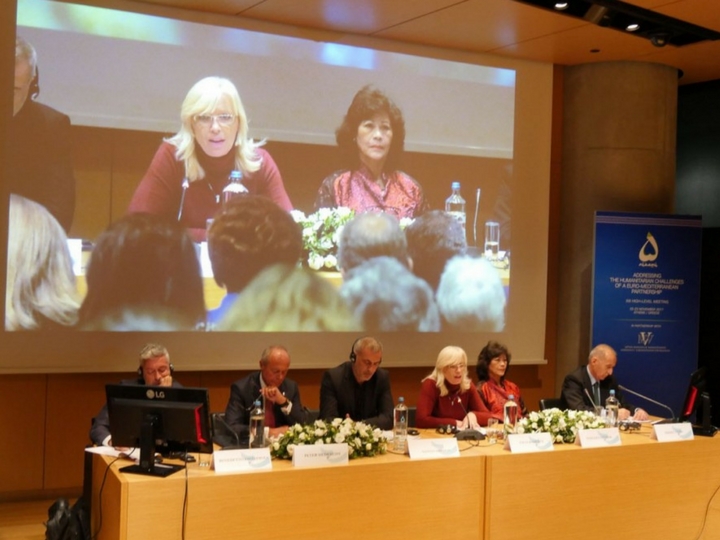 В Aфинах состоялось XIII Заседание высокого уровня на тему «Решение гуманитарных проблем Евро-средиземноморского партнерства» - ФОТО
