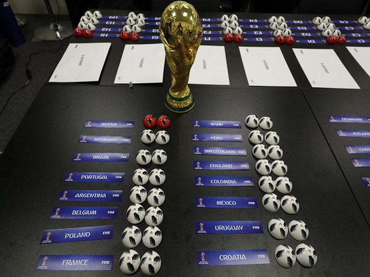 2018-ci il dünya çempionatının püşkü atılıb - FOTO