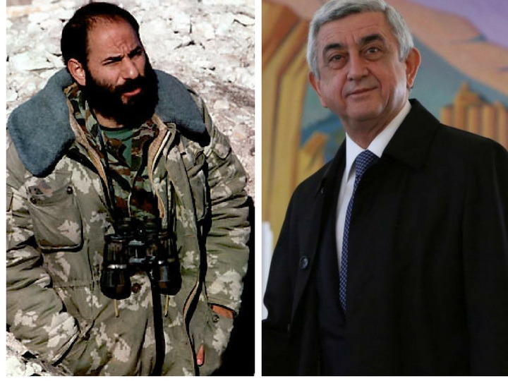 Sarkisyan alçaqları qəhrəmanlaşdırmaqda davam edir: əvvəlcə Ndje, indi isə Monte Melkonyan – FOTO