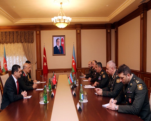 Zakir Həsənov türkiyəli generalla görüşüb
