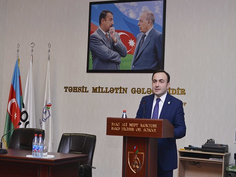 BP-nin vitse prezidenti BANM-da master-klass keçib
