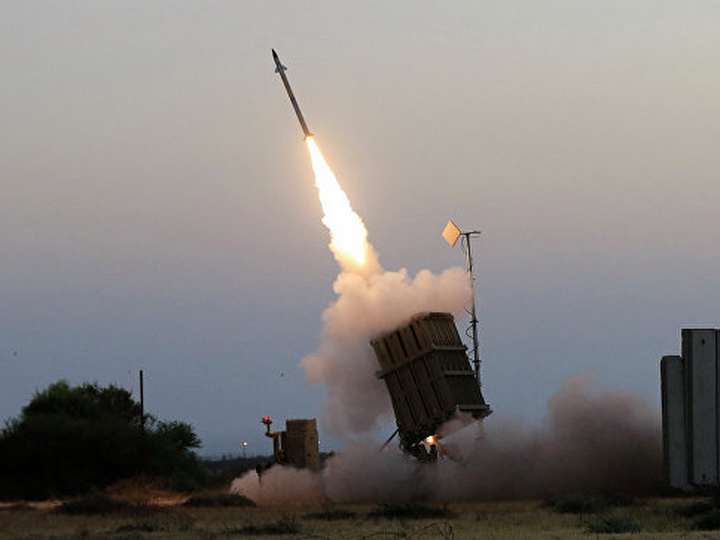Израильские военные сбили выпущенную из сектора Газа ракету