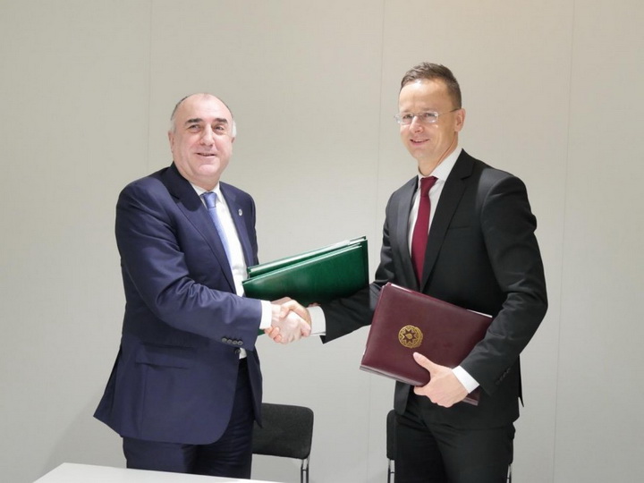 В Вене подписаны два документа между Азербайджаном и Венгрией - ФОТО