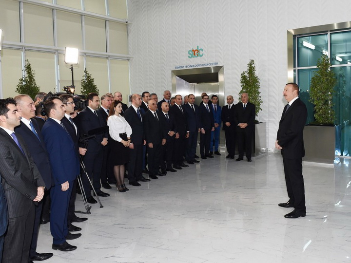 Президент Ильхам Алиев: Сумгайыт является вторым после Баку крупным промышленным городом на Южном Кавказе - ФОТО