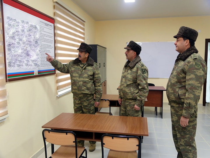 Taktiki təlim şəhərciyinin yeni idarəetmə məntəqəsi açılıb – FOTO