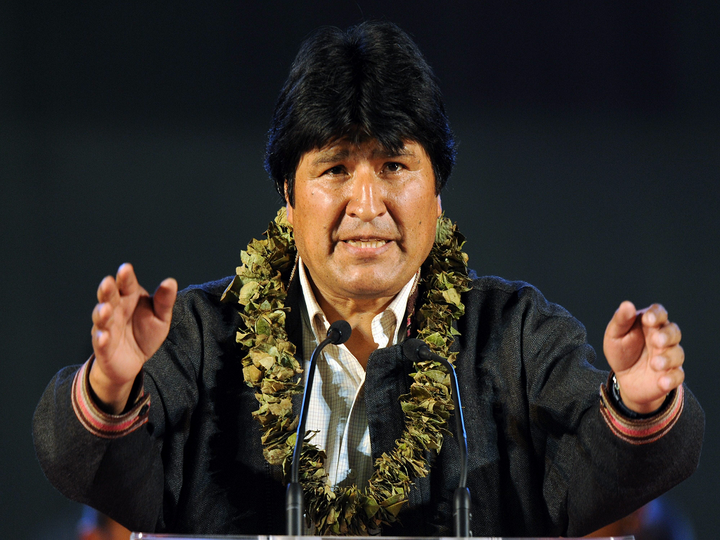 Президент Боливии назвал коку символом единства и свободы