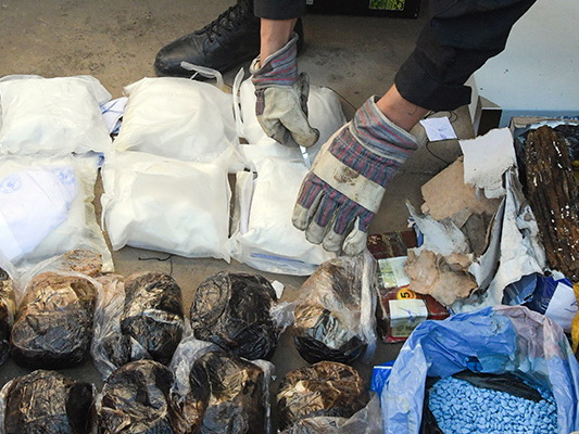 Полиция за день вывела из оборота 5,5 кг наркотиков