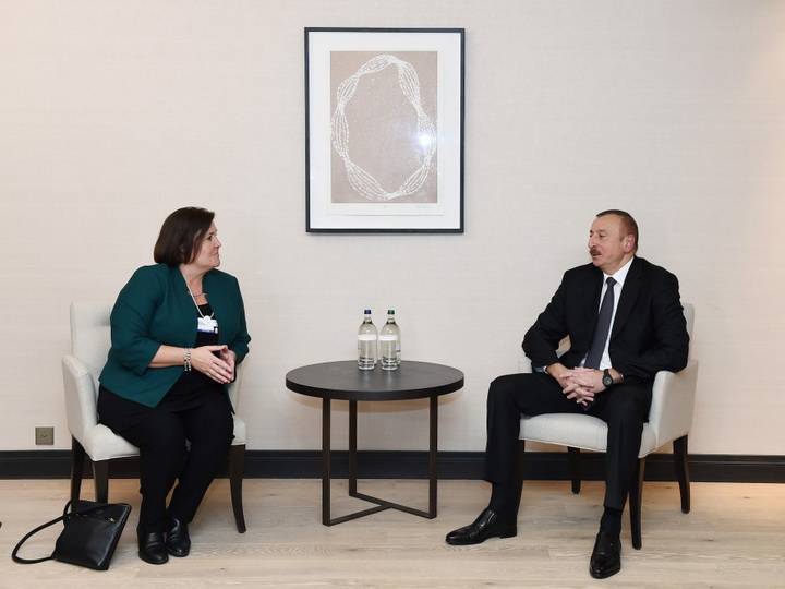 Состоялась встреча Президента Ильхама Алиева с исполнительным вице-президентом компании CISCO - ФОТО