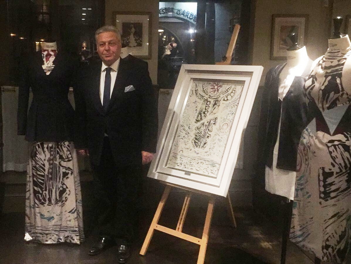 На Лондонской Неделе моды представлены произведения азербайджанского художника Арифа Азиза – ФОТО