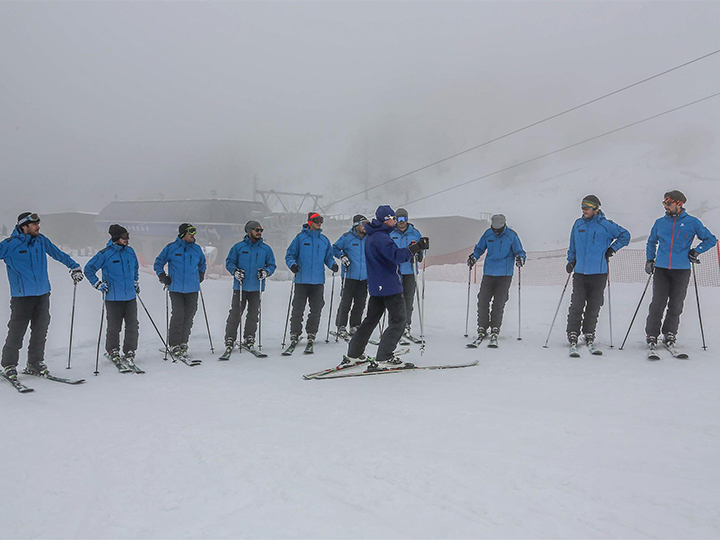 В горнолыжном центре «Туфандаг» был проведен курс профессиональной подготовки инструкторов