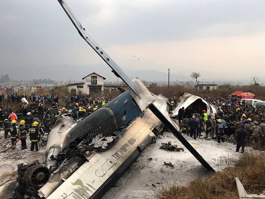 Стала известна причина крушения самолета в Катманду - ФОТО - ОБНОВЛЕНО