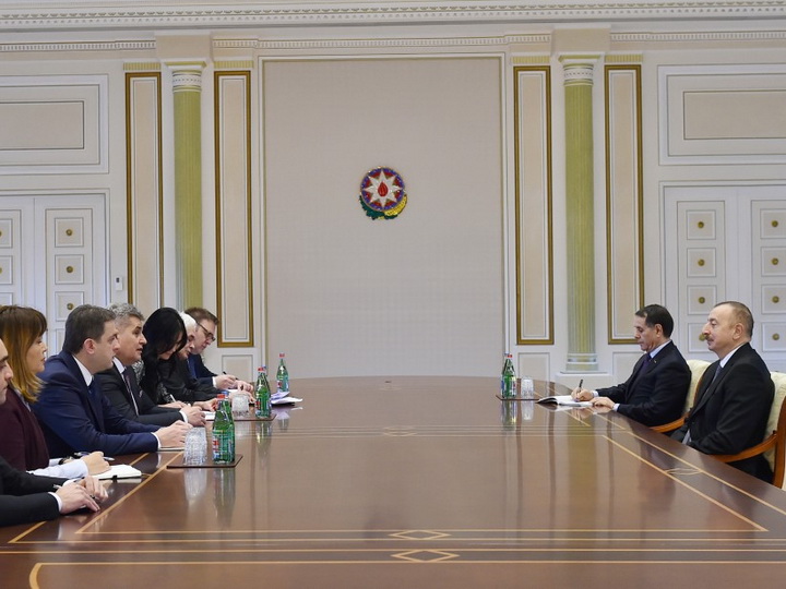 Ильхам Алиев принял делегацию во главе с председателем парламента Монтенегро - ФОТО