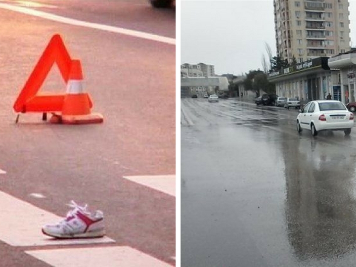В Баку арестован водитель грузовика, сбивший женщину с двумя детьми и скрывшийся с места ДТП