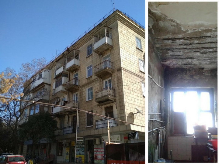 Зачем сносить «сталинку» в центре Баку, когда в районе есть аварийное здание? – ФОТО