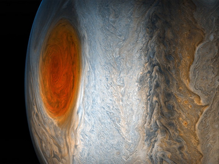 NASA показало «привидение» на Юпитере – ВИДЕО