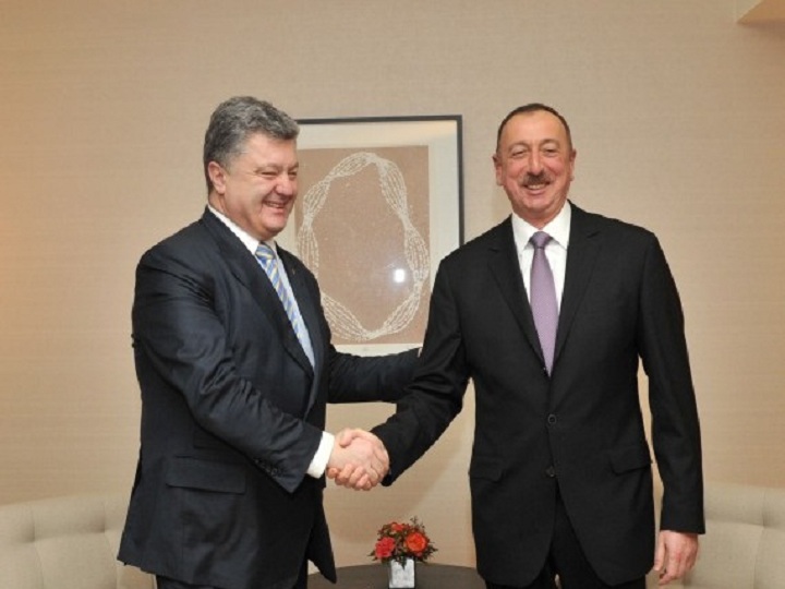 Poroşenko: Ukrayna-Azərbaycan strateji tərəfdaşlığı daha da güclənəcək