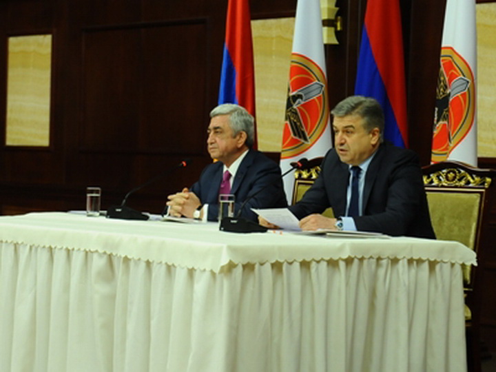 Кандидатура Сержа Саркисяна выдвинута на должность премьер-министра Армении