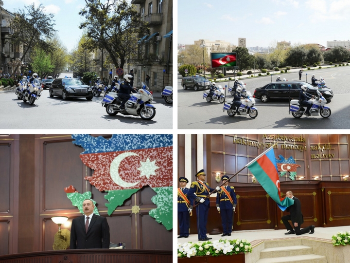 Ильхам Алиев принес присягу. Как проходила инаугурация Президента Азербайджана - ФОТО - ВИДЕО