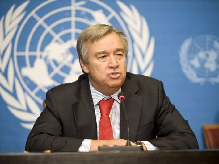 Генсек ООН поздравил Ильхама Алиева с переизбранием на пост Президента Азербайджана
