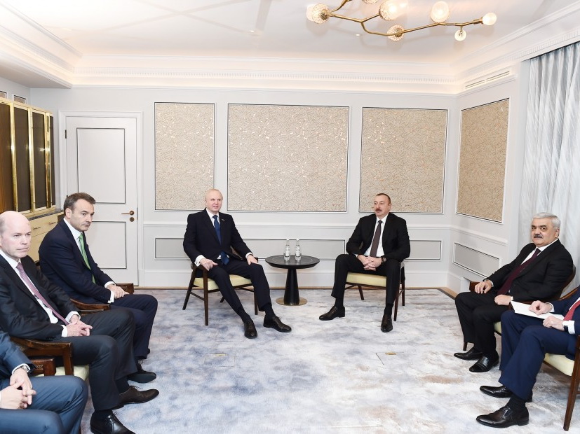 Ильхам Алиев встретился в Лондоне с генеральным исполнительным директором компании ВР – ФОТО