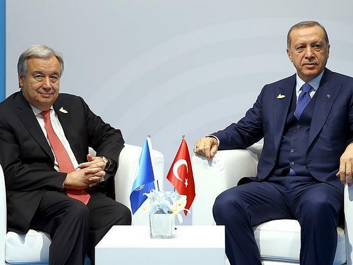 Состоялся телефонный разговор президента Турции и генсека ООН