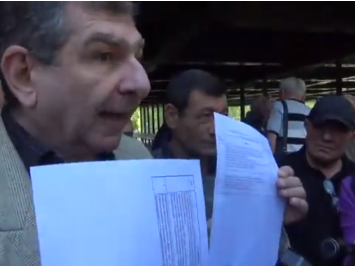 Акция протеста у резиденции премьер-министра Армении – ВИДЕО
