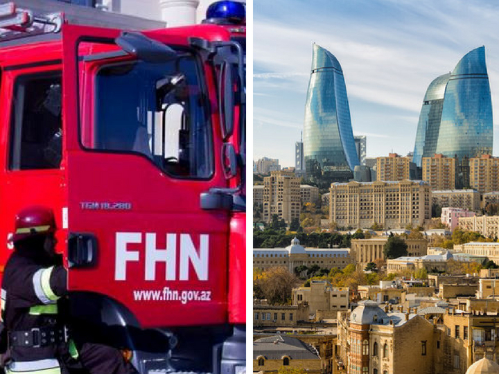 Как спасали «пострадавших при пожаре» в отеле Fairmont Baku – ФОТО - ОБНОВЛЕНО