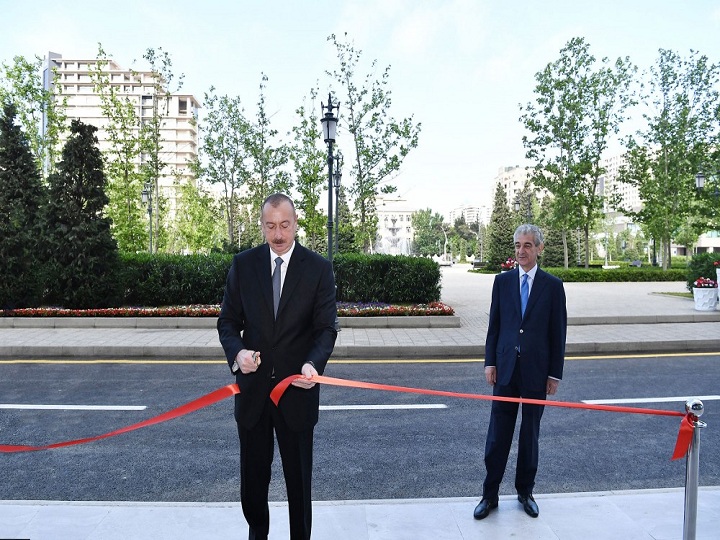 Bakıda YAP-ın yeni inzibati binasının açılışı olub - FOTO - YENİLƏNİB