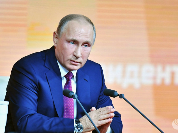 Putin Türkiyəyə təzyiq göstərilməsini ədalətsizlik adlandırıb