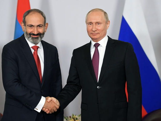 Карабах и вооружение. О чем говорили Пашинян и Путин в Сочи? - ВИДЕО