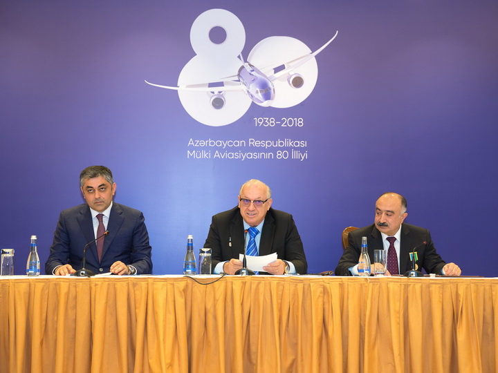 Авиаторы торжественно отметили 80-летний юбилей гражданской авиации Азербайджана - ФОТО