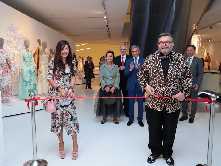 Лейла Алиева приняла участие в церемонии открытия выставки «Заповедник моды» - ФОТО