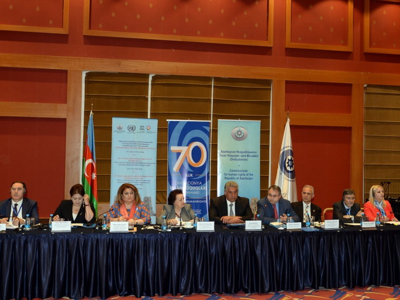 В Баку проходит XV Бакинская международная конференция омбудсменов  - ФОТО