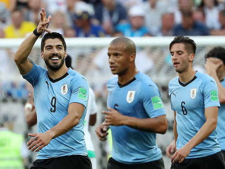 Уругвай одержал победу над Саудовской Аравией и вышел в плей-офф ЧМ-2018 – ФОТО – ВИДЕО