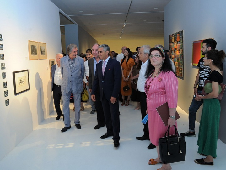 В Центре Гейдара Алиева открылась выставка грузинских художников - ФОТО