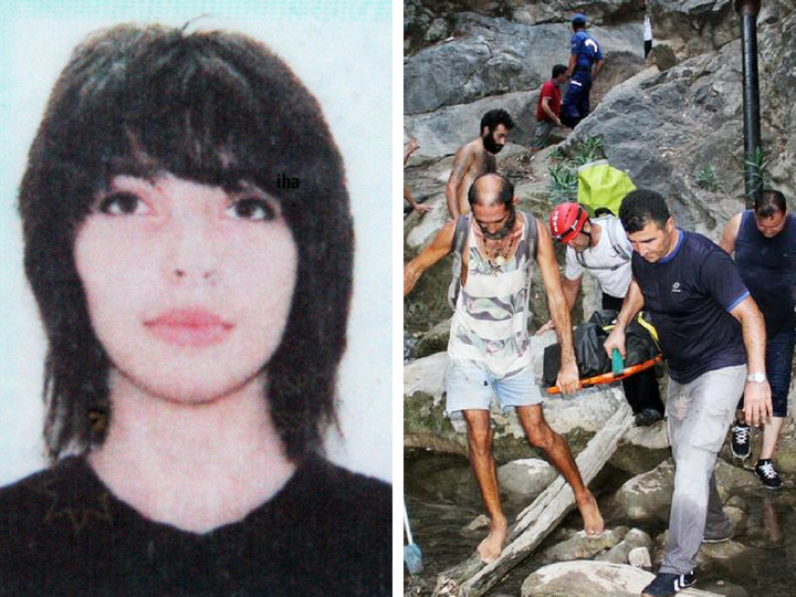Азербайджанская туристка погибла в Турции, упав с водопада - ФОТО