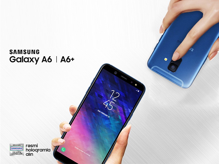 Удобство дизайна новых смартфонов Samsung Galaxy A6|A6+