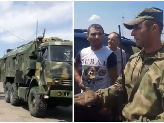 Напуганные армяне российским солдатам: «Да мы вам по х...» - ФОТО - ВИДЕО
