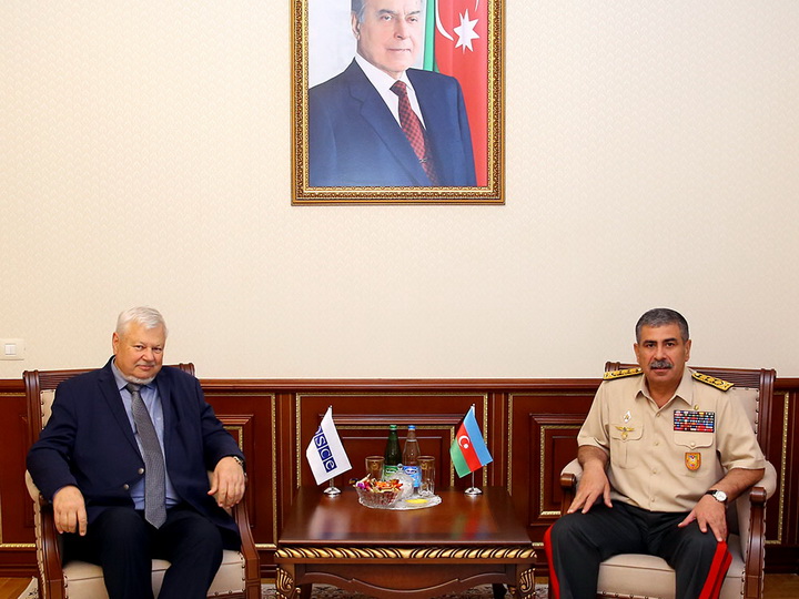 Закир Гасанов встретился с личным представителем действующего председателя ОБСЕ