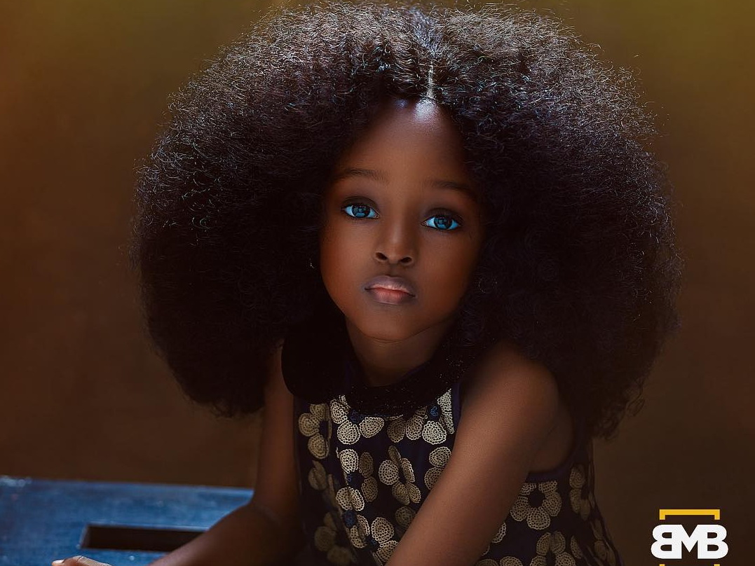 Ангельская красота девочки из Нигерии – ФОТО