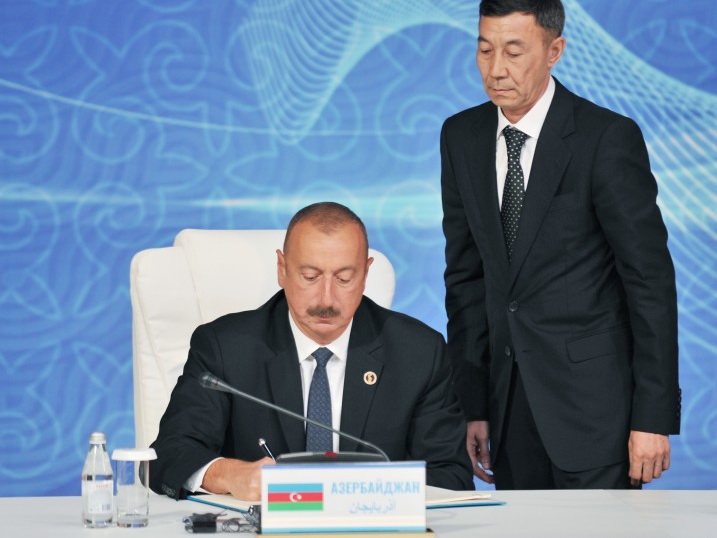 Главы прикаспийских государств подписали в Актау Конвенцию о правовом статусе Каспийского моря - ФОТО