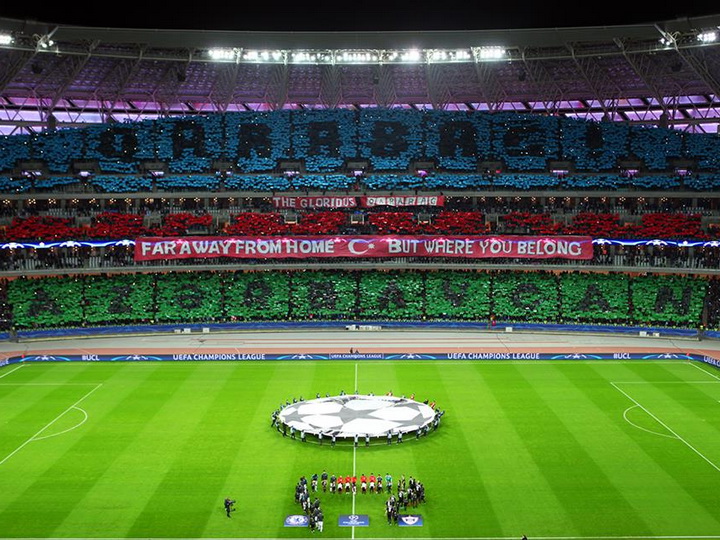 «Карабах» будет играть в Лиге Европы на Бакинском Олимпийском стадионе