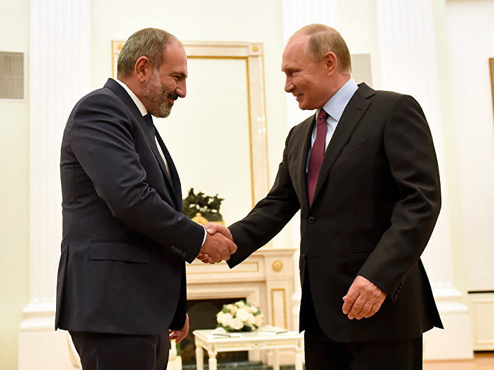 Пашинян пригласил Путина в Ереван