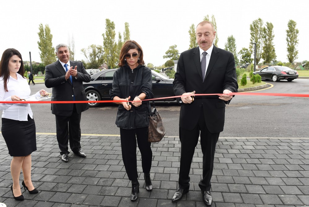 Президент Ильхам Алиев принял участие в открытии Лянкяранского олимпийского спортивного комплекса - ФОТО